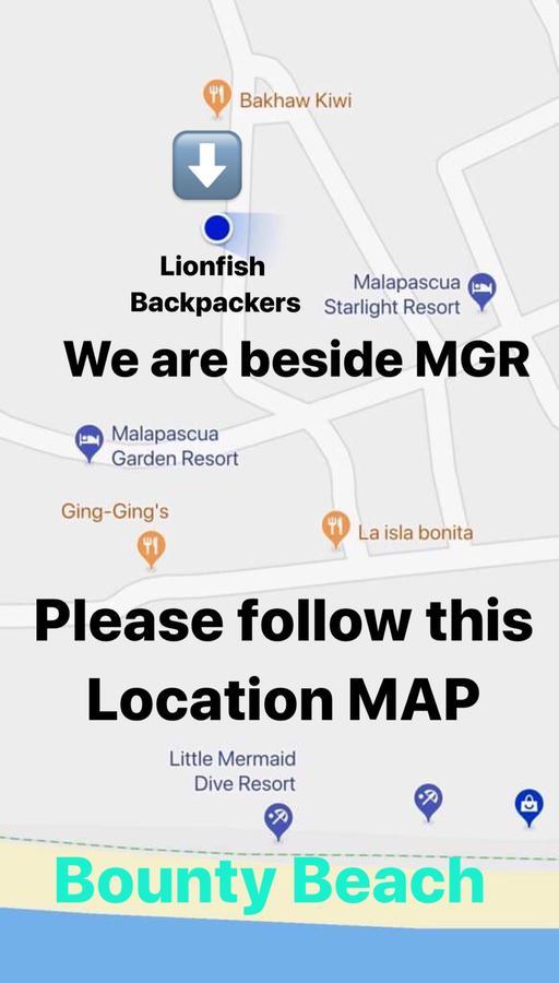 Auberge de jeunesse Lionfish Backpackers Malapascua (Adults Only) Extérieur photo